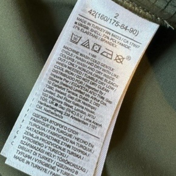 Skinny Luxe Sculpt Pant in Dusty Olive Green - Picture 7 of 12